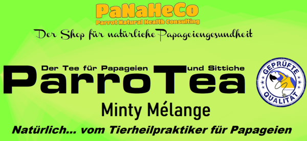 ParroTea - Minty Mélange - Minzmische, 75g